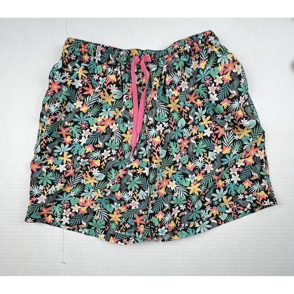CHUBBIES Men's The Bloomerangs 7" Classic Swim Trunks Size Medium